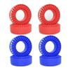 Waterproof Foam Tire Inserts 108Mm DIY Compatible With 1.9 Inch Wheels Compatible With 1/10 Scale RC Crawlers(RED) view 2