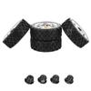 4PCS 65mm On Road Tires And Wheels Rims With 12mm Hex Hub Compatible With Compatibility With Various RC Touring Cars(DLT015) view 2