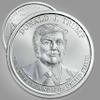 1 oz silver Trump 45 & 47 Presidential Medal Portrait in capsule view 1