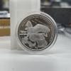 1 oz silver Trump 45 & 47 Presidential Medal Portrait in capsule view 2