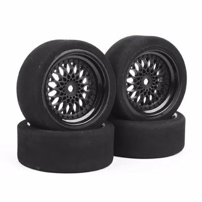 4pcs 62MM Foam Tires With 12MM Hex Compatible With 1/16 1/14 1/12 RC Vehicles Compatible With 144001 124019 124017 A959 Parts(4PCS)