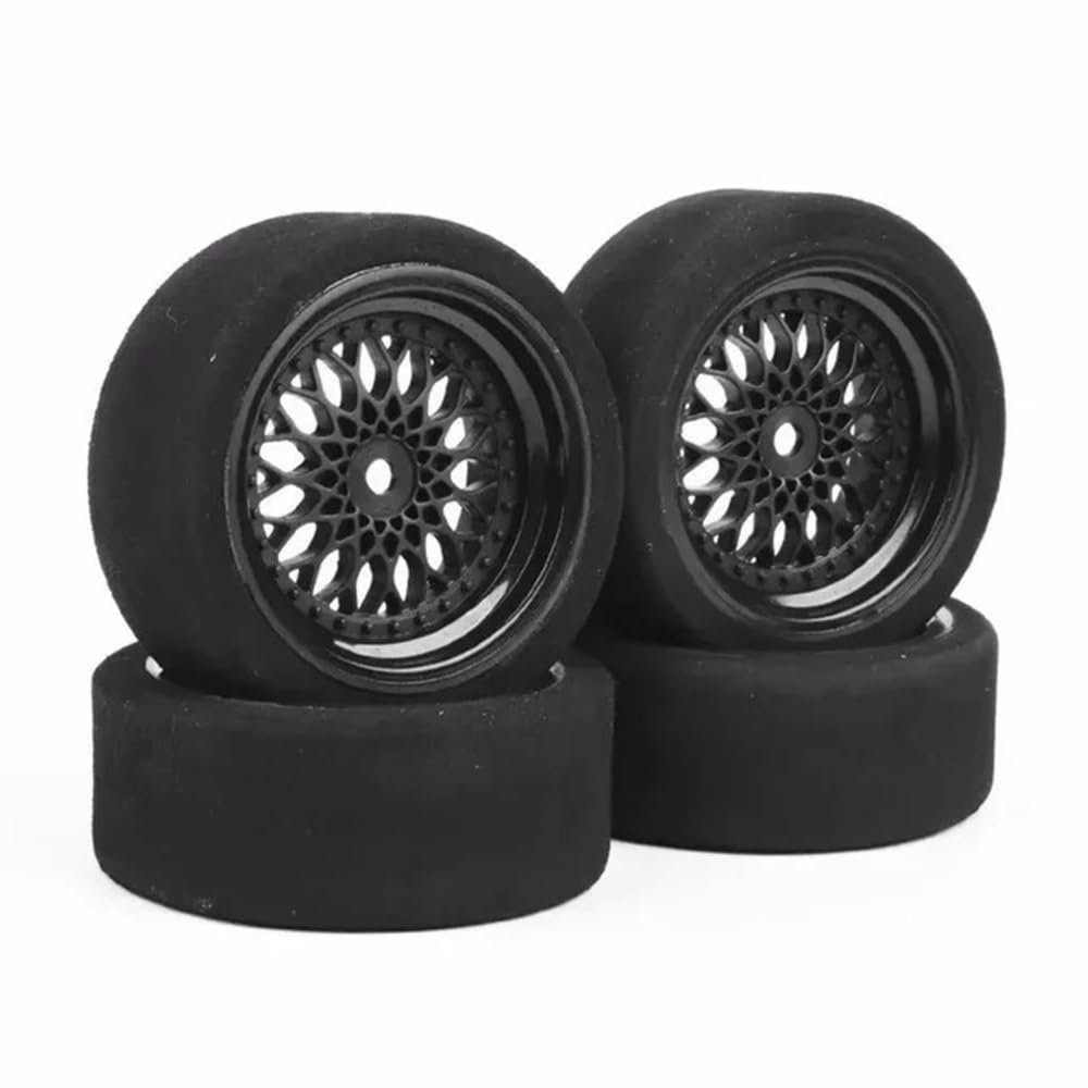 4pcs 62MM Foam Tires With 12MM Hex Compatible With 1/16 1/14 1/12 RC Vehicles Compatible With 144001 124019 124017 A959 Parts(4PCS)