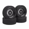 4pcs 62MM Foam Tires With 12MM Hex Compatible With 1/16 1/14 1/12 RC Vehicles Compatible With 144001 124019 124017 A959 Parts(4PCS) view 1