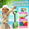 3 PCS Beach Shovel Sand Shovels Snow Toys for Kids Adults, 16 Inch Spade Rake Sandbox, Sturdy Scoop Trowel Garden Digging Planting Tool, Kids Snow Shovel Outdoor Play Summer Vaction Gift Party Favor view 3