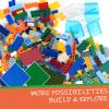 310-Piece Building Blocks Set, Creative Classic Bulk Bricks Toy, Transparent Panel Bricks Baseplate, Compatible with All Major Brands view 2