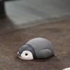 Little Penguin Purple Clay Craft Ornament view 1