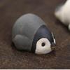 Little Penguin Purple Clay Craft Ornament view 2