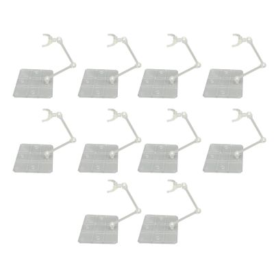 Adjustable Action Figure Display Stand, 10PCS Acrylic Base for Anime Figures, Collectible Game & Movie Action Figure Holder Base