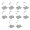 Adjustable Action Figure Display Stand, 10PCS Acrylic Base for Anime Figures, Collectible Game & Movie Action Figure Holder Base view 2