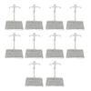 Adjustable Action Figure Display Stand, 10PCS Acrylic Base for Anime Figures, Collectible Game & Movie Action Figure Holder Base view 4