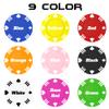 100 Custom Poker Chips, 37MM Custom Drink Tokens Personalized Logo, Image and Text, Double Side UV Full Color Printing Custom Drink Chips for Bar, Party, Business Cards, Company Logo and Promotions view 3