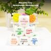 12pcs Housework Dice, Fun Decision Making Tool with Vibrant Colors, Acrylic Material, Ideal for Couples and Families to Share Chores view 4