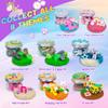 JOY SPOT! 8-Pack Play Dough Jars, Reusable Sensory Play Kit for Kids, Non-Toxic, Educational Creative Playdough,Birthday Valentines Gift,Party Favors, Goodie Bags, Boys Girls Home Preschool Classroom view 2