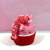 3D Printed Dragon, Articulated Baby Love Dragon in Cupcake Container, Pink Fidget ADHD Autism Toy, Valentine's Gift, Home Office Decor Executive Desk Toy - CCLDR002-PINK view 3