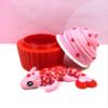 3D Printed Dragon, Articulated Baby Love Dragon in Cupcake Container, Pink Fidget ADHD Autism Toy, Valentine's Gift, Home Office Decor Executive Desk Toy - CCLDR002-PINK view 4