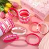 JUNEBRUSHS 42pcs Mother's Day Silicone Wristbands Party Favors Rubber Bracelets for Happy Mother's Day Mom Birthday Themed Party Supplies Goodie Bag Stuffers Fillers view 4