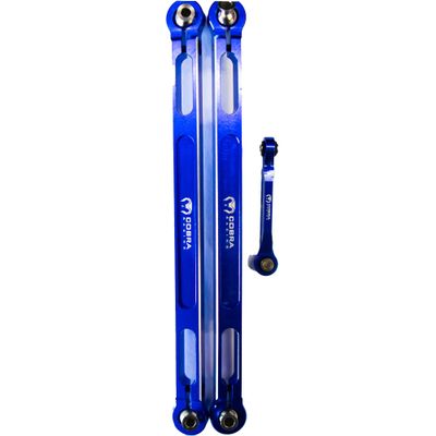 Cobra Racing CR (Blue) XMAXX Steering Turnbuckles/Tie Rods