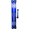 Cobra Racing CR (Blue) XMAXX Steering Turnbuckles/Tie Rods view 1