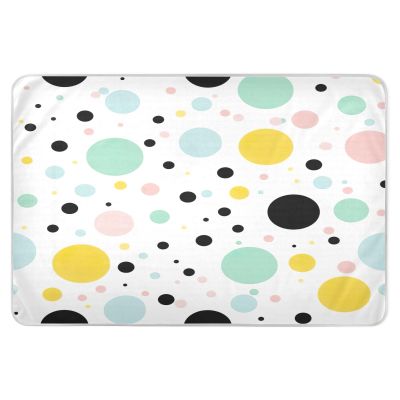 Nander Color Dots Bed Pad 34"X52" Washable Waterproof Mattress Protector Reusable Toddler Mattress Pads for Kids Adults and Pets Potty Training Mat