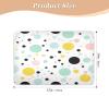Nander Color Dots Bed Pad 34"X52" Washable Waterproof Mattress Protector Reusable Toddler Mattress Pads for Kids Adults and Pets Potty Training Mat view 2