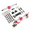 DAIHAOUU Used for MN Model 1/12 MN82 LC79 for MN78 RC Car Parts Metal Upgrade Front and Rear Assembly Kit(SilverandBlack) view 1