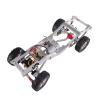 DAIHAOUU Used for MN Model 1/12 MN82 LC79 for MN78 RC Car Parts Metal Upgrade Front and Rear Assembly Kit(BlackandRed) view 3