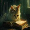 1000 Piece Adult Jigsaw Puzzle, Book and Cat, Mystery Book Adult Landscape Jigsaw Puzzle|Great Gift for Jigsaw Lover view 1
