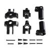 DAIHAOUU Suitable for MN1/12 MN86S G500 MN128 Remote Control Car Metal Steering Cup C-seat Rear Wheel Seat Upgrade Parts and Accessories(Black) view 1