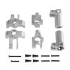 DAIHAOUU Suitable for MN1/12 MN86S G500 MN128 Remote Control Car Metal Steering Cup C-seat Rear Wheel Seat Upgrade Parts and Accessories(Silver) view 1
