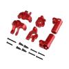 DAIHAOUU Suitable for MN1/12 MN86S G500 MN128 Remote Control Car Metal Steering Cup C-seat Rear Wheel Seat Upgrade Parts and Accessories(Silver) view 2
