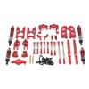 DAIHAOUU for Wltoys 12427 12428 12423 FY-03 1/12RC Car Metal Upgraded Spare Parts, Steering Cup, Swing Arm, Body Rod, Shock Absorber, Etc(Silver) view 2