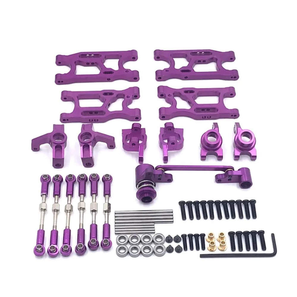 DAIHAOUU for WLtoys14400001-02 144010124016 124017124018 124019 for Rlaarlo 1/14 1/12 AMX-12 LC 1/14 for RacingRC Car Upgraded Parts Accessories(Purple)