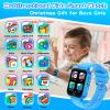 Cosjoype Kids Smart Watch for Kids with 26 Puzzle Games HD Camera Video MP3 Player Habit Tracking Learn Card Flashlight 12/24 hr Kid Watches Gift for 5-12 Year Old Boys Toys for Kid view 2