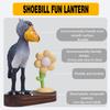 Creative bird-shaped and flower-shaped decorative sculptures - cute natural-themed ornaments | Handmade wooden base and interesting design | Home, children's room, office decoration and creative gifts view 4