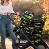 Biyejit Green Dinosaur Baby Multi-Use Cover - Nursing Cover, Baby Car Seat Covers, Shopping Cart, High Chair, and Breastfeeding Cover - Ultra-Soft, Stretchy, Floral Scarf for Baby and Mom view 4