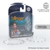 blinger Ultimate Fan Refill Pack of 30 Dazzling Hair-Safe Gems - Metallic Silver  as seen on Shark Tank | Hair-Safe Bedazzler Gem Stamper for all the Sports Lovers | Fun Gift, Game Days, Sports view 2