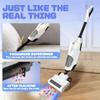 SMILESSKIDDO Kids Vacuum That Really Works - Toddler Toy Vacuum with 2 Nozzles & 5 Cleaning Set Accessories, Sound and Ball Popping Action, Pretend Play Housekeeping Toys Gifts for Girls & Boys view 3