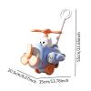 Garende Cartoon Toy Trolley Hand Push Toy Infant Push Walker Toddlers Learning Stroller for Toddlers, Blue view 4