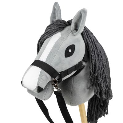 SKIPPI Hobby Horse Grey Headcollar and Reins Set A5 Horse