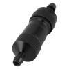 RC Fuel Filter Versatile Aluminum Alloy Fuel Filter Replacement for RC Airplanes, Cars, and Boats (Black) view 2