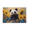 XYMZR Honey Badger Sunflower Jigsaw Puzzle 500 Piece, Educational Intellectual Decompression Puzzle Game Jigsaw Puzzle for Adult Active Thinking Party Entertainment view 1