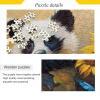 XYMZR Honey Badger Sunflower Jigsaw Puzzle 500 Piece, Educational Intellectual Decompression Puzzle Game Jigsaw Puzzle for Adult Active Thinking Party Entertainment view 2