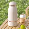 500ml Baby Bottle Warmer Cordless Portable Milk Heater Constant Temperature Stainless Steel Travel Bottle Warmer for Outdoor view 3