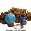 Pack of 50 Displays for Marbles Spheres or Orbs Holds 5/8" to 1" Lot #6269 Coyote view 2