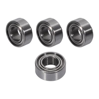 RC Car Accessories Compatible with JLB for Racing for Cheetah 1/10 RC Car Upgrade Parts Replacement Accessories 4 Pcs Ball Bearing(5X10X4MM) BE002