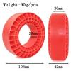 for TRX4 for SCX10 for Capra for TF2 GEN8 1/10 4pcs Silicone Rubber Insert Foam Fit 118-122mm 1.9" Wheel Tires RC Car Repair Kit(Red) view 2