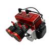 FLMLF CNC 58CC Gasoline Engine Double Cylinders with Carburetor and Spark Plug Kit for 1/5 HPI ROVAN KM Baja Losi 5ive T FG RedCat RC CAR Parts view 2