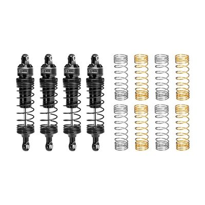 GPM Alloy Front And Rear Adjustable Spring Shock 87mm For Mini Maxx Monster Truck-107154-1 (Black)