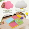 HONEY JOY Toddler Climbing Toys Indoor, 6-Piece Soft Climbing Foam Block Activity Play Structure, Gym Equipment for Child Development, Waterproof & Easy to Clean Climb and Crawl Playset, Macaron view 3