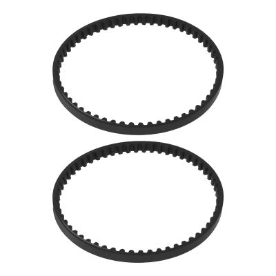 Briny River 2Pcs 4mm S3M174 Electric Remote Control Toy Car Belt Drive Belt Compatible with HPI Sprint 2 Transmission System SPT2-017 Black